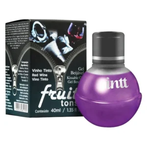 GEL COMESTÍVEL FRUIT SEXY CINQUENTA TONS DE CINZA 40ML