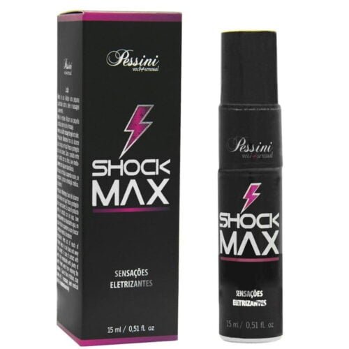 VIBRADOR LÍQUIDO SHOCK MAX SENSAÇÕES ELETRIZANTES 15ML