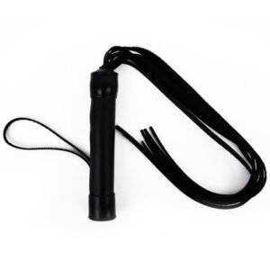 CHICOTE PRETO COM 8 TIRAS 40CM