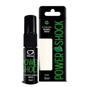 GEL ELETRIZANTE AROMÁTICO SPRAY POWER SHOCK MENTA 15ML SEXY FANTASY