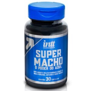 SUPER MACHO POTENCIALIZADOR MASCULINO 30 CAPSULAS INTT