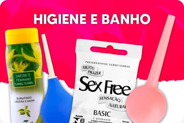 Produtos eróticos para higiene e banho