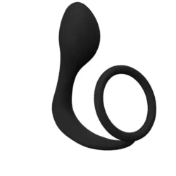 PLUG ANAL PRÓSTATA COM ANEL PENIANO