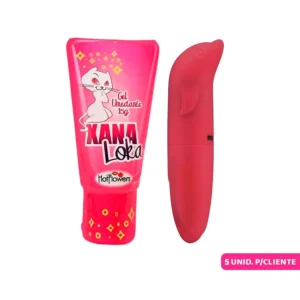 GEL EXCITANTE XANA LOKA E VIBRADOR PONTO GOLFINHO