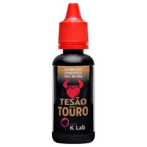 TESÃO DE TOURO GOTAS AFRODISÍACO 20Ml K-LAB