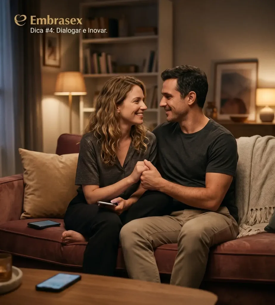 Embrasex, intimidade do casal.